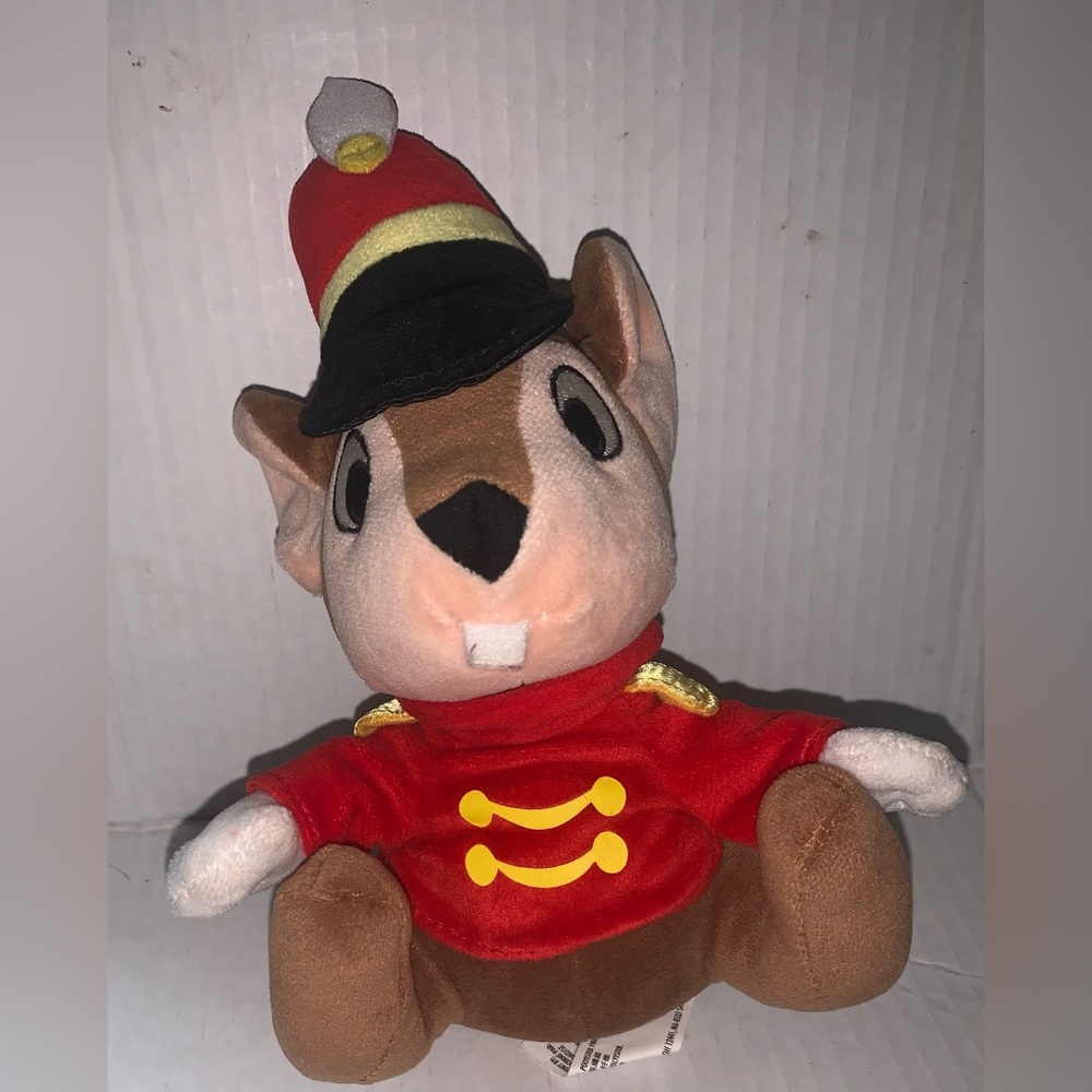 Disney Parks Dumbo Timothy Q Mouse Circus Ringmaster Plush Doll